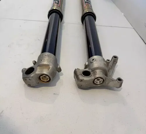 2023 kx450 front suspension forks showa oem 19-25 kx 450 250 450x 250x 5
