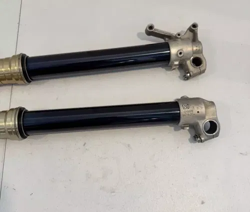 2023 kx450 front suspension forks showa oem 19-25 kx 450 250 450x 250x 5