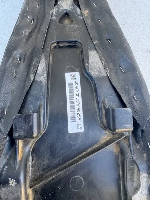 kx450 complete seat green kawasaki kx 450 kx 250x 250 450x 19-25