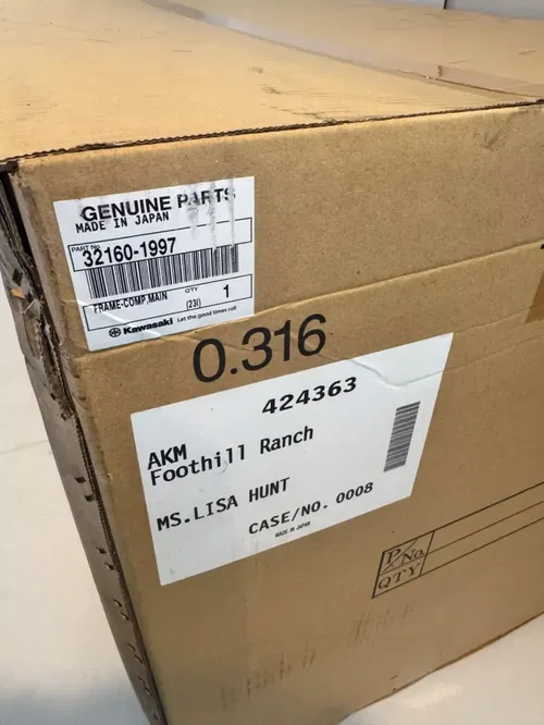 New OEM Kawasaki main frame 24-25 kx 450 450x 450sr 25 kx 250 250x chassis