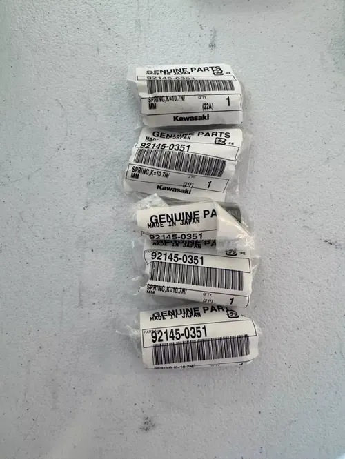 kx250f oem clutch springs 06-20 kx 250 250f full set of 5 spring
