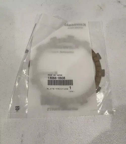 New kx250 oem clutch fiber single 21-25 kx 250 250x 13088-0608