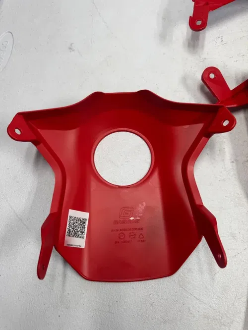 New 2023.5 Mc450 factory edition plastics fender number plate 23.5-25 Mc 250-450