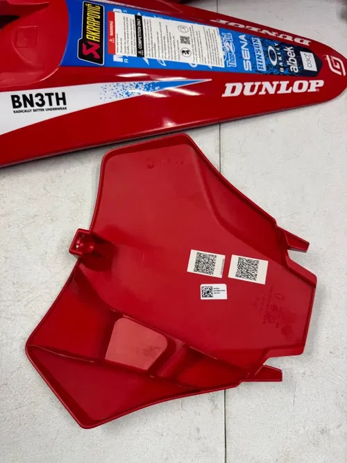 New 2023.5 Mc450 factory edition plastics fender number plate 23.5-25 Mc 250-450