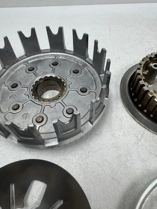 24 OEM Kx250 clutch basket hub pressure plate 21-26 kx 250 250x 13095-0107
