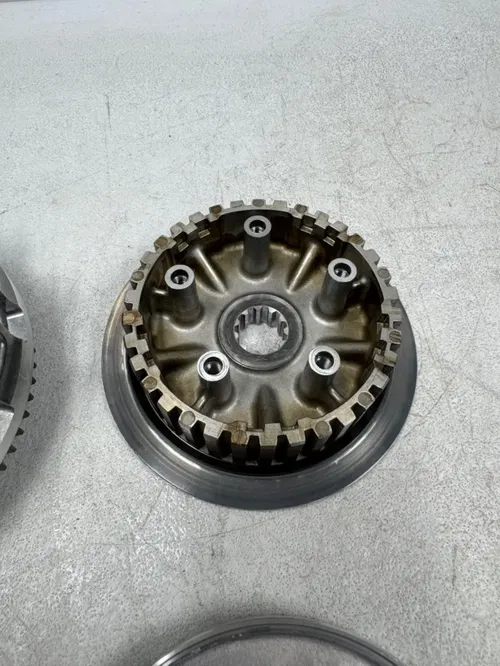 24 OEM Kx250 clutch basket hub pressure plate 21-26 kx 250 250x 13095-0107