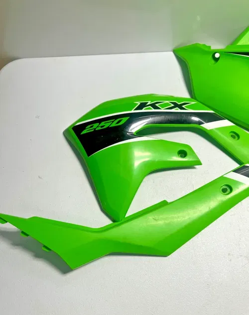 2023 kx250 plastic kit fenders shrouds plates oem kx 250 250x