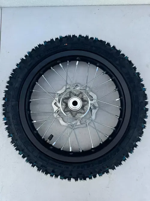 2024 ktm 50sx front wheel factory edition rim hub tc sx mc 50 oem dunlop mx53