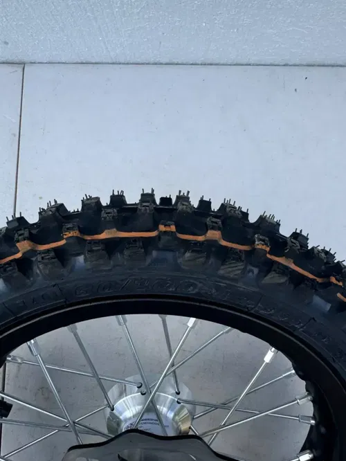 2024 ktm 50sx front wheel factory edition rim hub tc sx mc 50 oem dunlop mx53
