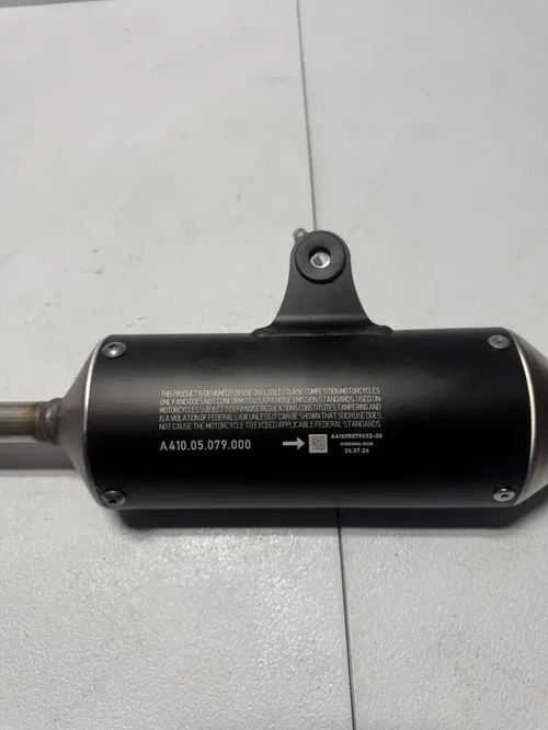 NEW 2025 KTM 85sx OEM silencer muffler exhaust 25 mc 85 tc mc sx A41005079000