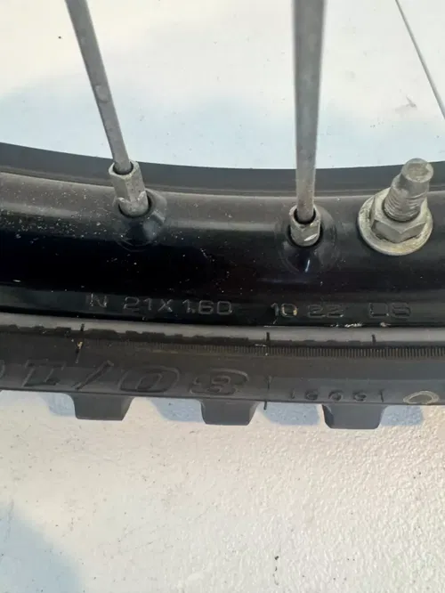 DID dirt star stx front wheel 21x1.60 19-25 kx 450 450x 450sr 250 250x 1
