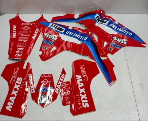 Honda graphics kit shrouds front rear fender 21-24 crf 450rx 250rx