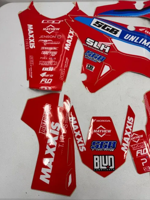 Honda graphics kit shrouds front rear fender 21-24 crf 450rx 250rx