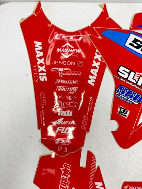 Honda graphics kit shrouds front rear fender 21-24 crf 450rx 250rx