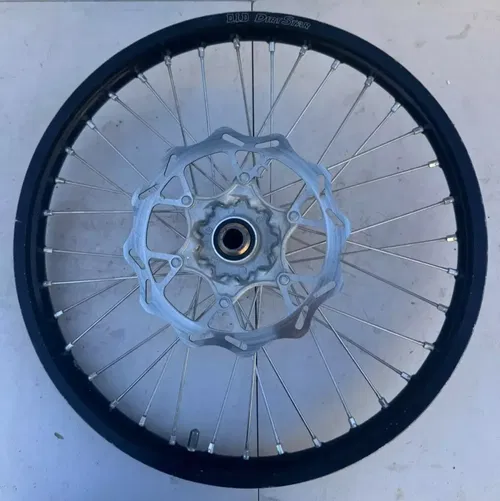 2019 tc 125 front wheel did dirt star black sxf fc mc xcf fx sx tc xc oem 19