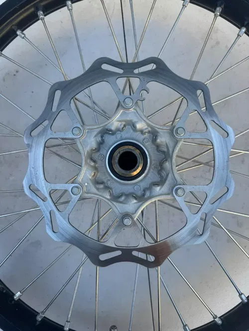 2019 tc 125 front wheel did dirt star black sxf fc mc xcf fx sx tc xc oem 19