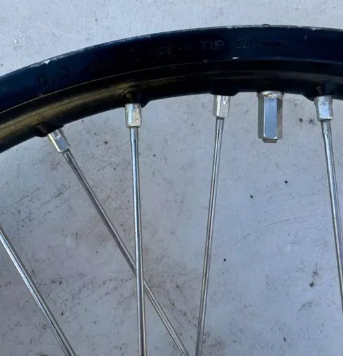 2019 tc 125 front wheel did dirt star black sxf fc mc xcf fx sx tc xc oem 19