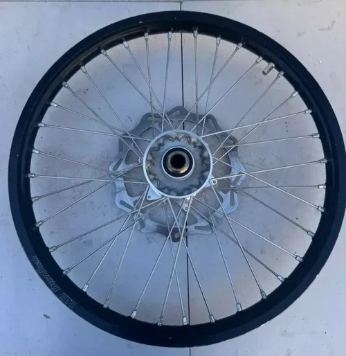 2019 tc 125 front wheel did dirt star black sxf fc mc xcf fx sx tc xc oem 19