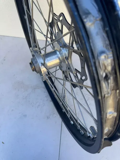 2019 tc 125 front wheel did dirt star black sxf fc mc xcf fx sx tc xc oem 19