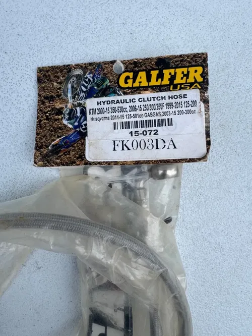 KTM Husqvarna GasGas hydraulic clutch line 125-501 sxf fc mc tc sx fk003da