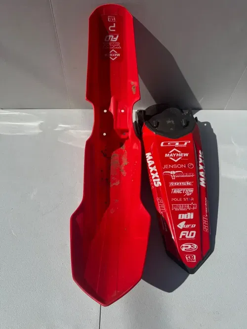 Honda Acerbis front & rear fender plastic 21-24 crf 450rx 450r 250r 250rx 4
