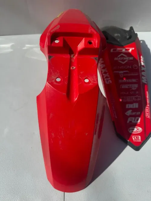 Honda Acerbis front & rear fender plastic 21-24 crf 450rx 450r 250r 250rx 4