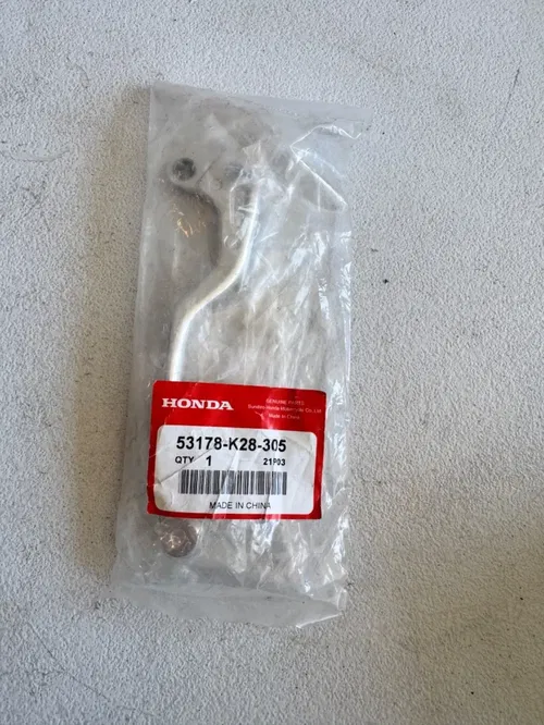 Honda OEM clutch lever 14-25 crf 125f 1250f big wheel 53178-K28-305