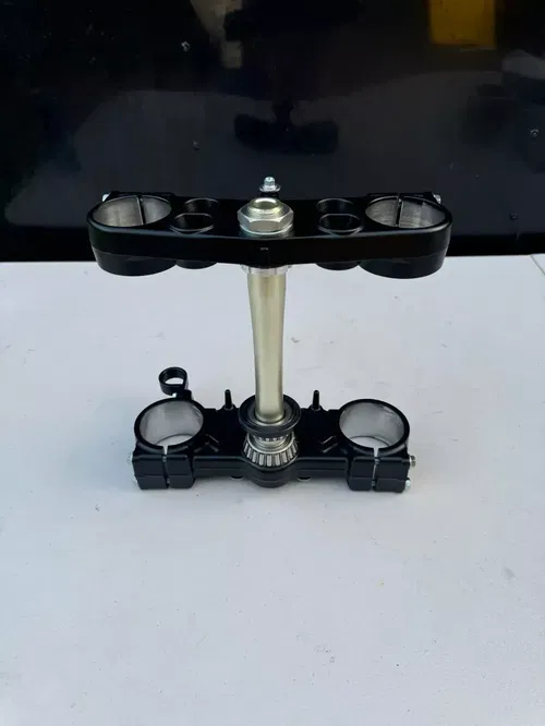 2024 kx450 triple clamps oem new kx 450 450x 250 suspension front clamp tree 24