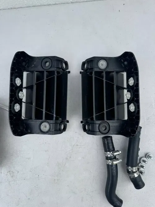 2024 ktm 50sx radiator w/ louvers factory edition fe tc 50 mc 50 sx oem 24 25