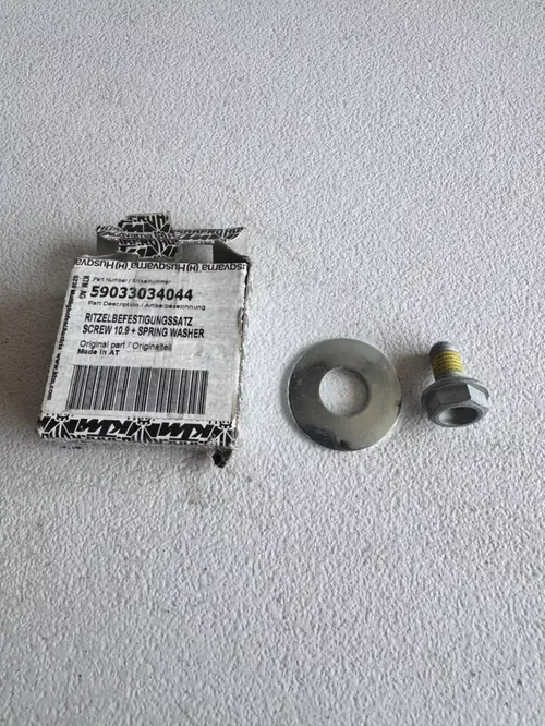 KTM OEM counter shaft sprocket bolt spring washer 59033034044 Gas Gas Husqvarna