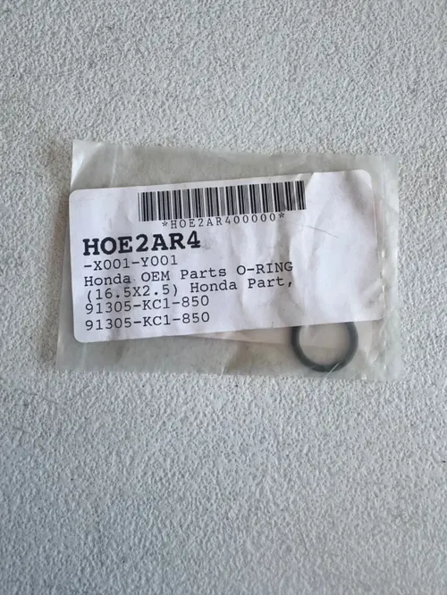 Honda OEM crankcase o-ring crf 250 450 91305-KC1-850