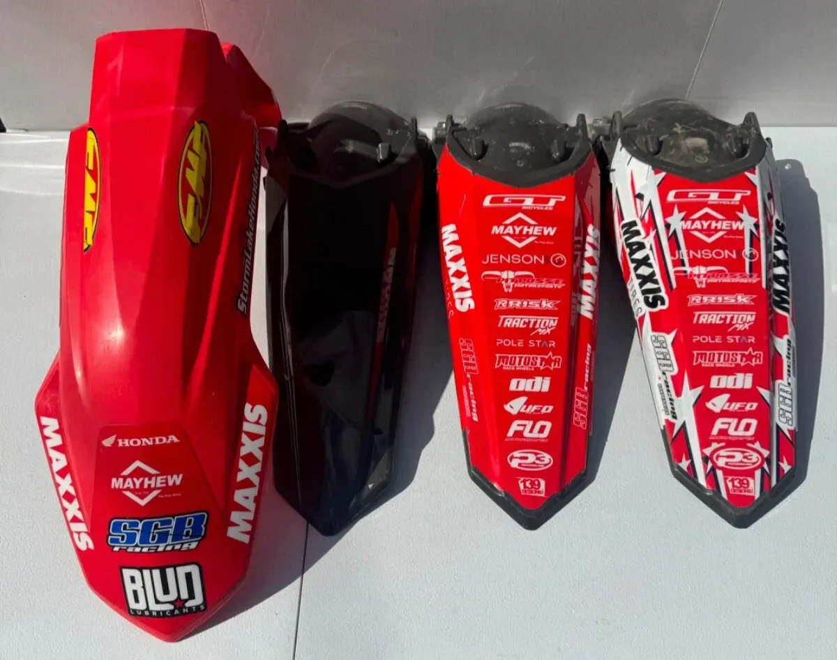 Honda Acerbis front & rear fender plastic 21-24 crf 450rx 450r 250r 250rx 5