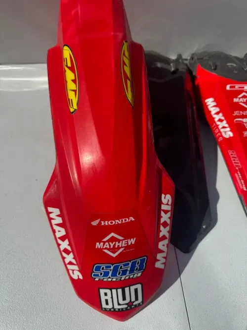 Honda Acerbis front & rear fender plastic 21-24 crf 450rx 450r 250r 250rx 5