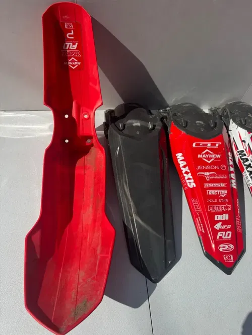 Honda Acerbis front & rear fender plastic 21-24 crf 450rx 450r 250r 250rx 5