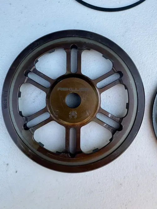 ktm 350 excf rekluse oem clutch basket hub pressure plate exc-f
