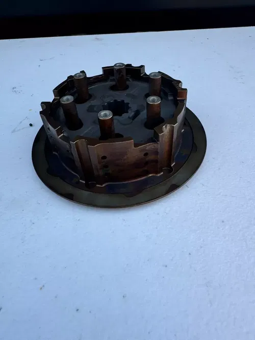ktm 350 excf rekluse oem clutch basket hub pressure plate exc-f