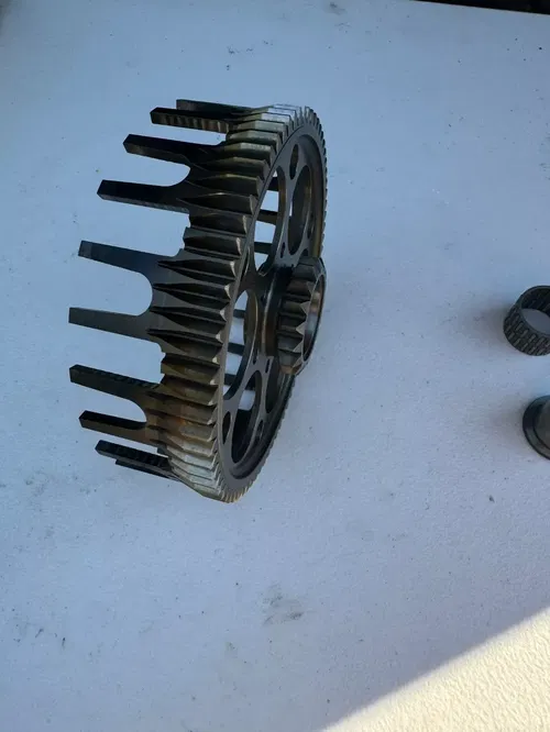 ktm 350 excf rekluse oem clutch basket hub pressure plate exc-f