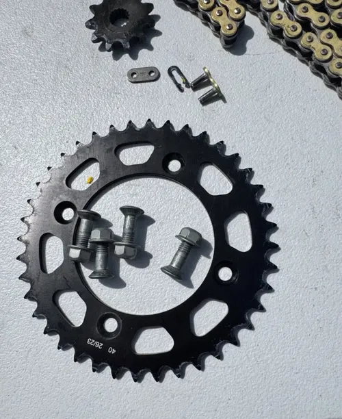 New 2024 TC50 oem chain & sprockets sprocket 24-25 tc 50 sx ktm mc