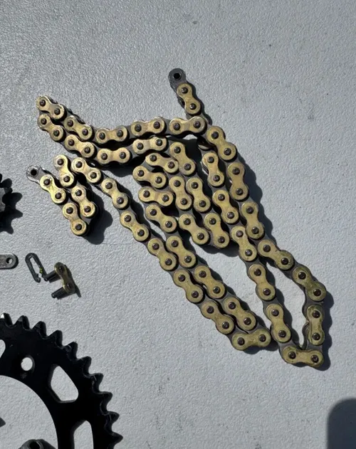 New 2024 TC50 oem chain & sprockets sprocket 24-25 tc 50 sx ktm mc