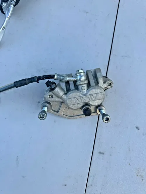 2020 kx450 front brake assembly caliper master cylinder kawasaki oem kx 450 250