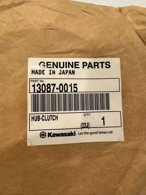 Kawasaki new oem clutch hub 13087-0015 kx 450 450f klx450r kfx450r kx450f kfx