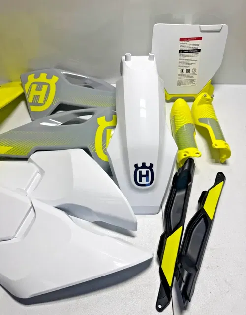 NEW 2024 TC65 Husqvarna OEM full plastic kit 24-25 tc 65 A30508054000BNA