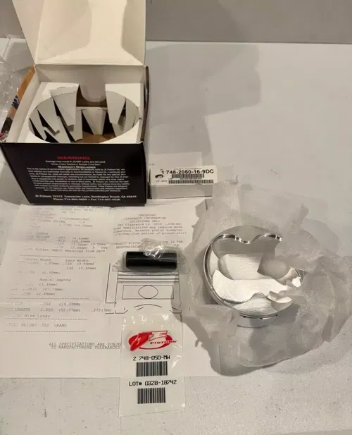 JE piston 14.5:1 96mm bore top end Honda 17-25 Crf 450r 450rwe 450rx 450