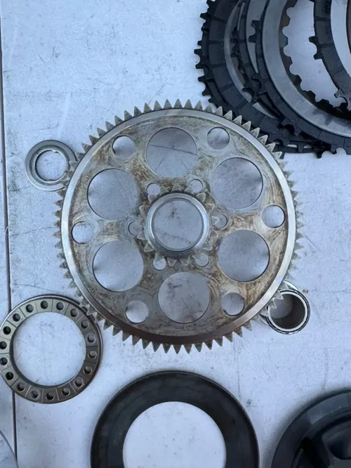 2023 fc250 complete clutch assembly plate basket hub 350 fc ktm mc 250 oem