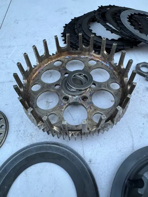 2023 fc250 complete clutch assembly plate basket hub 350 fc ktm mc 250 oem