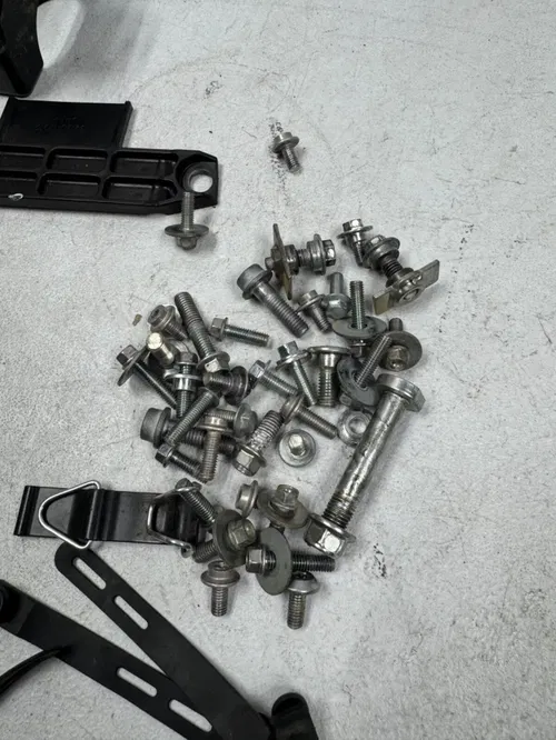 2024 kx250 hardware battery box bolts fasteners kx 250 250x