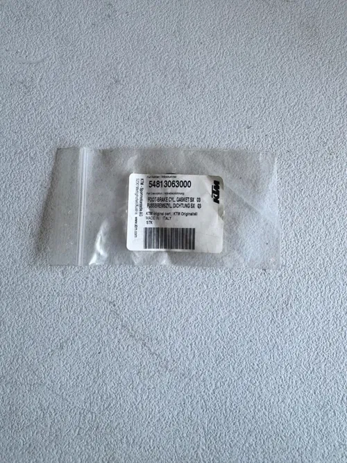 KTM GasGas Husqvarna OEM rear master cylinder cap gasket o ring 54813063000