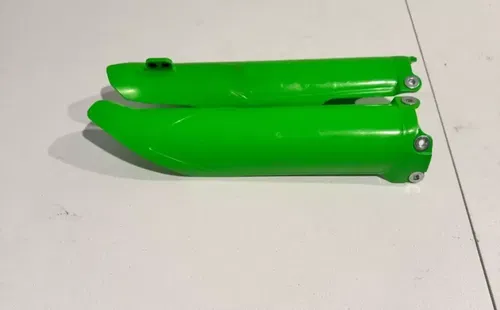 OEM fork guards plastic green 19-25 kx 450 450x 250 250x klx 300r 2