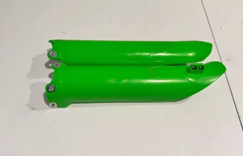 OEM fork guards plastic green 19-25 kx 450 450x 250 250x klx 300r 2