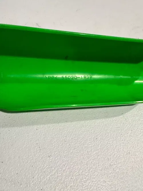 OEM fork guards plastic green 19-25 kx 450 450x 250 250x klx 300r 2